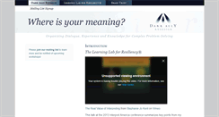 Desktop Screenshot of darkallyredesign.com